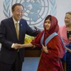 La joven paquistaní Malala Yousafzai dio un discurso vibrante en 2013 en la ONU. Ese día, que cumplía 16 años, exigió el acceso de las niñas a la educación, una lucha por la que se ha convertido en icono. El 12 de julio de 2013 en la ONU...