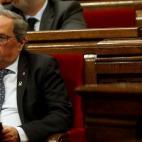 El presidente catal&aacute;n, Quim Torra, volvi&oacute; a su casa el 14 de abril tras casi un mes confinado en la Casa del Canonges. Torra revel&oacute; 16 de marzo que hab&iacute;a dado positivo.