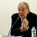 Javier Solana, ex secretario general de la OTAN, abandon&oacute; el hospital Ram&oacute;n y Cajal de Madrid tras cuatro semanas ingresado.