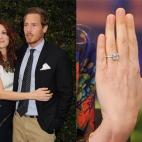 La pareja anunció que se casaban en enero de 2012 y Will le dio a la actriz de "ET" este diamante de cuatro quilates de Graff.