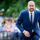 El primer ministro belga Charles Michel encabeza un Ejecutivo que suma a MR, CD&amp;V y Open VLD.