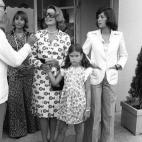 Con la princesa Grace y Carolina