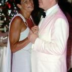 Con su hermano Alberto en la gala de la Cruz Roja