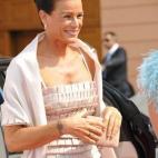 En la boda de su hermano Alberto con Charlene Wittstock