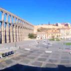 El acueducto de Segovia.