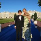 Corinna con su hijo Alexander, fruto de su matrimonio con el pr&iacute;ncipe Casimir zu Sayn-Wittgenstein-Sayn.