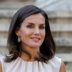 La reina Letizia en un acto en la Biblioteca Nacional