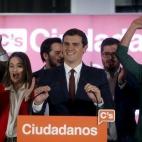 Albert Rivera ha celebrado así los resultados en Madrid