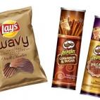 Para los golosos también hay patatas y, por supuesto, hay otras variedades, con chocolate blanco, negro...