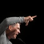 Arnaldo Otegi, durante un acto electoral en Bilbao.