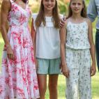 Posado de los reyes y las infantas en Marivent