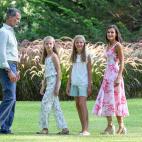 Posado de los reyes y las infantas en Marivent