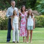 Posado de los reyes y las infantas en Marivent