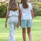 Posado de los reyes y las infantas en Marivent