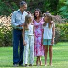 Posado de los reyes y las infantas en Marivent