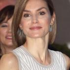 A su llegada al aeropuerto de México, en la primera visita de Estado de los Reyes a América.