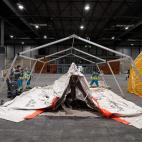 El hospital de campaña de Ifema (Madrid)