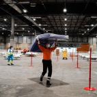 El hospital de campaña de Ifema (Madrid)