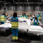 El hospital de campaña de Ifema (Madrid)