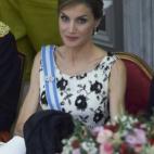 En el 75º cumpleaños de la reina Margarita de Dinamarca, en Copenhague.