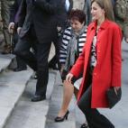 En una visita a la Academia de Artillería de Segovia.