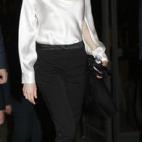 En la presentación de la ópera El público en el Teatro Real de Madrid.