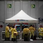 El hospital de campaña de Ifema (Madrid)