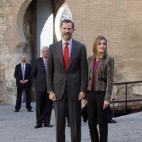 En la inauguración de la exposición Fernando II de Aragón: el rey que imaginó España y la abrió a Europa.