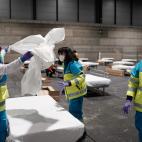 El hospital de campaña de Ifema (Madrid)