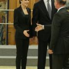 En una recepción en Zarzuela