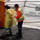 El hospital de campaña de Ifema (Madrid)