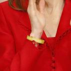 Durante los Premios Nacionales de Investigación 2015, con las pulseras de la Comisión Nacional para la Racionalización de Horario (Arhoe).