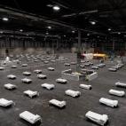 El hospital de campaña de Ifema (Madrid)