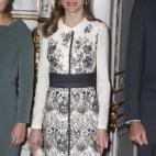 En una recepción en el Gran Palacio Ducal en Luxemburgo.