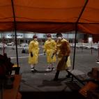 El hospital de campaña de Ifema (Madrid)