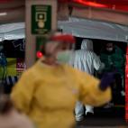 El hospital de campaña de Ifema (Madrid)