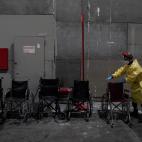 El hospital de campaña de Ifema (Madrid)