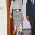 Durante la inauguración de los cursos de verano de la Escuela Internacional de Música de Oviedo.