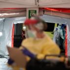 El hospital de campaña de Ifema (Madrid)