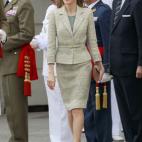 En el desfile de las Fuerzas Armadas