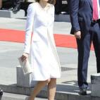 En el acto de proclamación de Felipe VI en el Congreso de los Diputados.