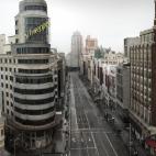 El edificio de Schweppes en la plaza de Callao