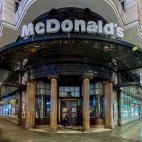 El McDonald's de Gran V&iacute;a y la calle Montera.