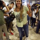 La jugadora de baloncesto Amaya Valdemoro.