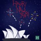 En los países de habla inglesa, es tradicional dar la bienvenida al año nuevo con una cuenta atrás desde 10. Al llegar a 0, hay que besar a la persona que tengas más cerca y gritar "Happy New Year!".