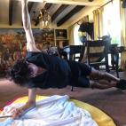 Nada m&aacute;s que decir sobre de la toalla sobre capote. Eso s&iacute;, las cabezas de toro no tienen desperdicio.