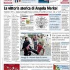 "Victoria histórica de Angela Merkel"