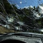 Evidencia de los enfrentamientos entre la Marina y los criminales que protegen a El Chapo Guzmán