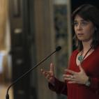 Catarina Martins, líder del Bloque de Esquerda (BE), que le ha dado apoyos puntuales