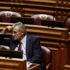 Jeronimo Sousa, secretario general del PC portugués, uno de sus apoyos